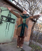 плащ-пальто. "бо я те дерево"